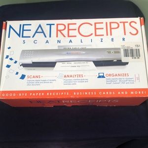 Neat Receipts Scanalyzer (NIB)